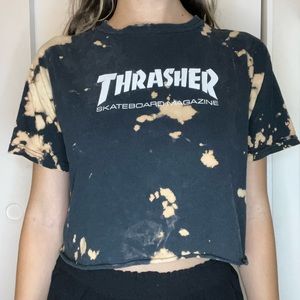 DIY Thrasher Crop Tee
